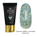 Moltini, Polygel Hard Glitter 2 30мл